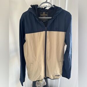 ELEMENT WOLFEBORO ALDER LIGHT 2 TONES LIGHTWEIGHT WATER RESISTANT JACKET